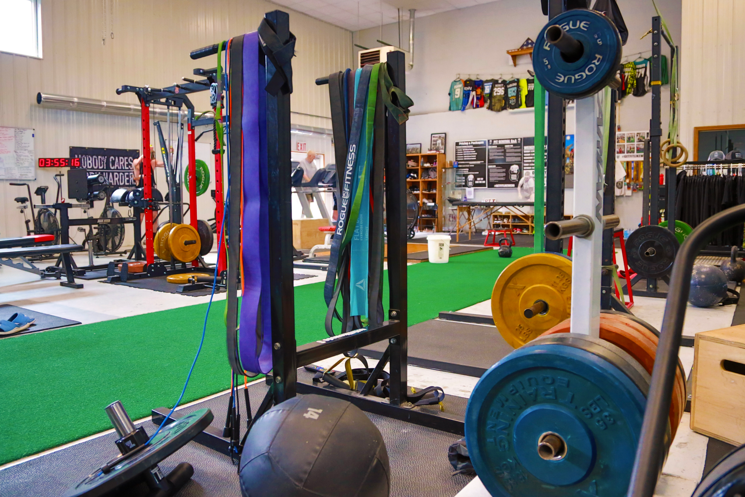 Training floor at Physical Industry Training