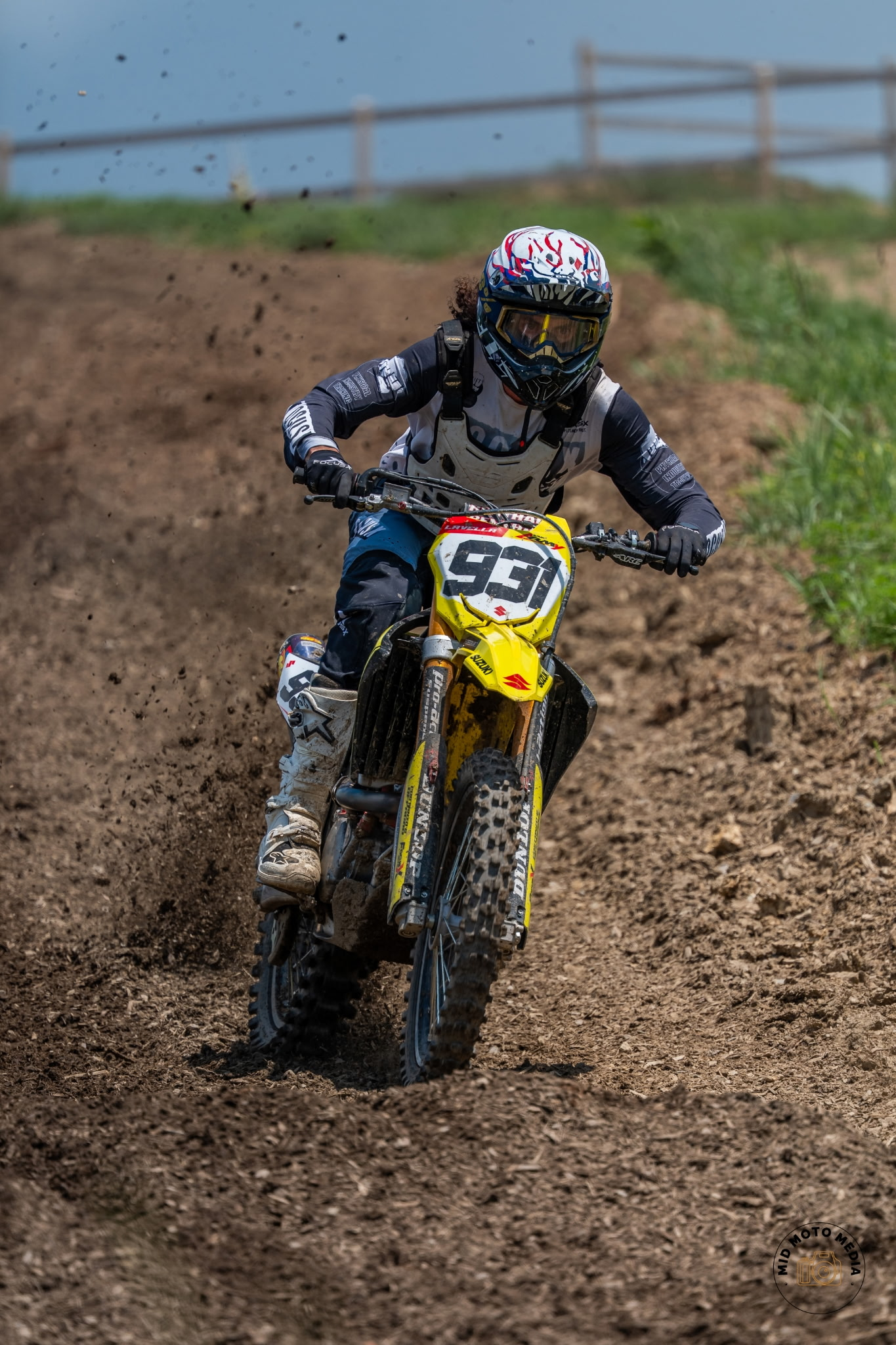 Motocross rider training and racing, representing P.I.T. motocross performance coaching